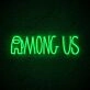 Among Us Neon Sign for Playful Spaces