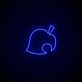 Leaf Neon Sign for Nature Themed Spaces