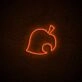 Leaf Neon Sign for Nature Themed Spaces