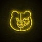Monokuma Neon Sign for Danganronpa Fans