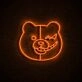 Monokuma Neon Sign for Danganronpa Fans