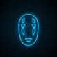 No Face Neon Sign for Studio Ghibli Lovers
