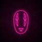 No Face Neon Sign for Studio Ghibli Lovers