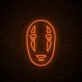 No Face Neon Sign for Studio Ghibli Lovers