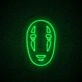 No Face Neon Sign for Studio Ghibli Lovers