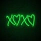 Xo Neon Sign for Music Lovers and Romantic Spaces