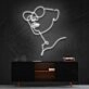 Parisian Adventure Neon Sign for Travel Lovers and Inspirational Spaces