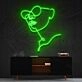 Parisian Adventure Neon Sign for Travel Lovers and Inspirational Spaces