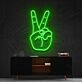 Peace Sign Neon Sign for Peaceful and Boho Decor