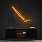 Penmanship Neon Sign for Artistic Spaces