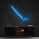 Penmanship Neon Sign for Artistic Spaces