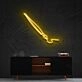 Penmanship Neon Sign for Artistic Spaces
