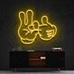 Bad Intentions Mickey Neon Sign for Artistic Spaces
