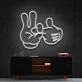 Bad Intentions Mickey Neon Sign for Artistic Spaces