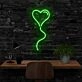 Balloon Heart Neon Sign for Romantic and Playful Spaces