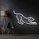 Playful Dog Neon Sign for Pet Lovers and Kids Rooms