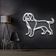 Beagle Neon Sign for Pet Themed Decor
