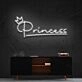 Princess Neon Sign for Kids and Girls Rooms