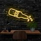 Booze Bottle Neon Sign for Bars and Party Spaces