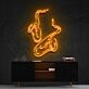 Saxophones Neon Sign for Music Lovers