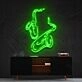 Saxophones Neon Sign for Music Lovers