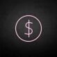Dollar' neon sign