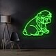 Bulldog Puppy Neon Sign for Pet Lovers
