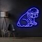 Bulldog Puppy Neon Sign for Pet Lovers