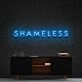 Shameless Neon Sign for Bold Statements