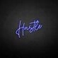 'Hustle4' neon sign