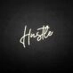 'Hustle4' neon sign