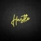 'Hustle4' neon sign