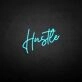 'Hustle4' neon sign