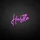 'Hustle4' neon sign