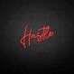 'Hustle4' neon sign