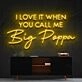 Call Me Big Poppa Neon Sign for Music and Pop Culture Lovers