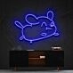 Cartoon Puppy Neon Sign for Kids and Pet Lovers