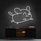 Cartoon Puppy Neon Sign for Kids and Pet Lovers