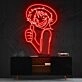 Strawhat Luffy One Piece Neon Sign for Anime Lovers