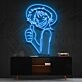 Strawhat Luffy One Piece Neon Sign for Anime Lovers