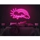 Staycation Rainbow LED Neon Sign