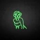 'Monroe' neon sign