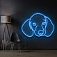 Dachshund Face Neon Sign for Pet Lovers
