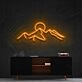 Desert Sunset Neon Sign for Nature and Desert Themed Spaces