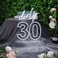Dirty 30 Birthday Neon Sign for Birthday Celebrations