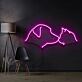 Dog Cat Neon Sign for Pet Lovers and Kids Rooms