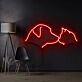Dog Cat Neon Sign for Pet Lovers and Kids Rooms