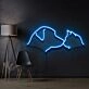 Dog Cat Neon Sign for Pet Lovers and Kids Rooms
