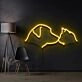 Dog Cat Neon Sign for Pet Lovers and Kids Rooms