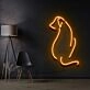 Dog Facing Away Neon Sign for Pet Lovers and Cozy Spaces